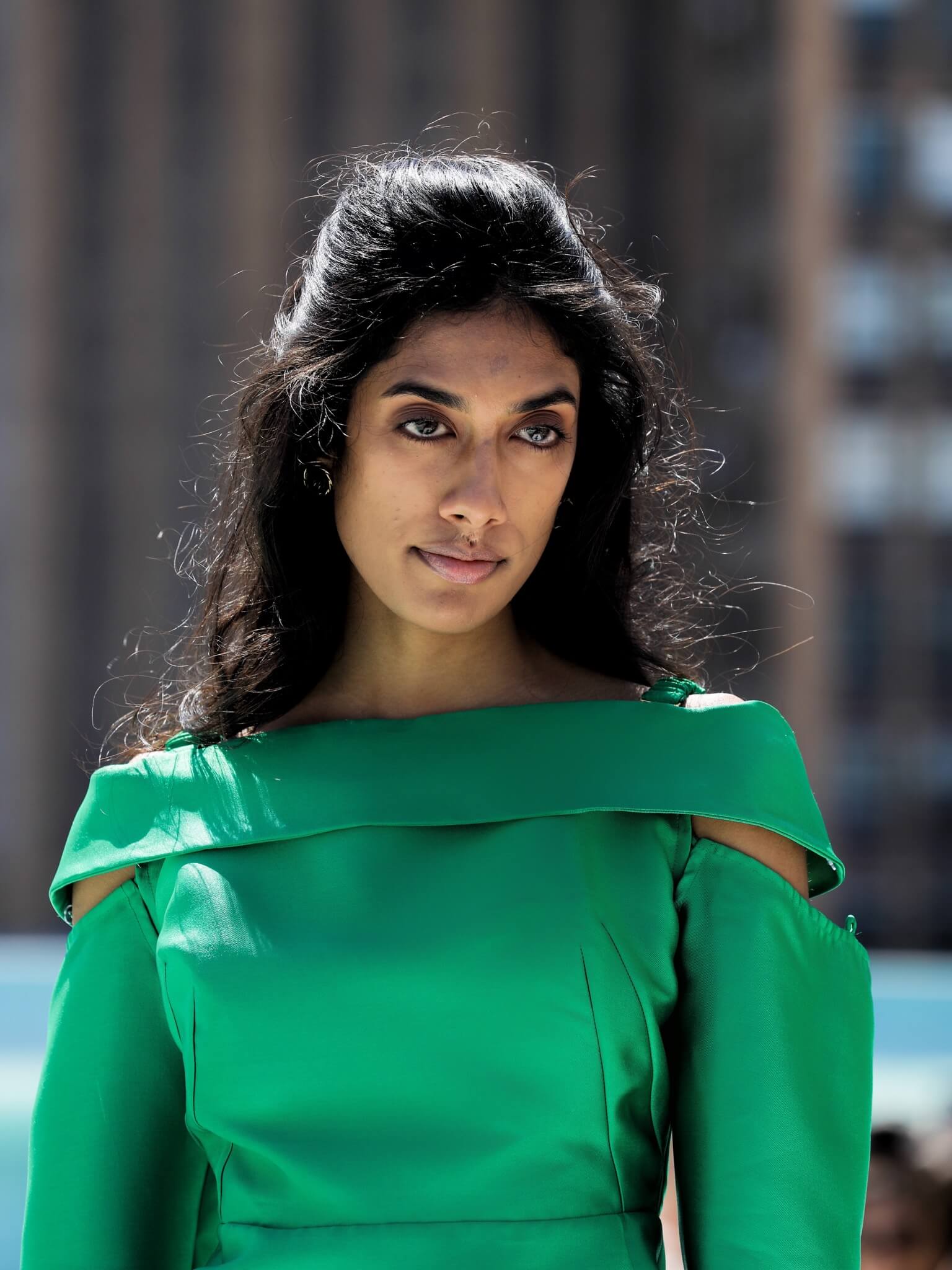 ELENA RUDENKO Khri mini dress green – Flying Solo NYC