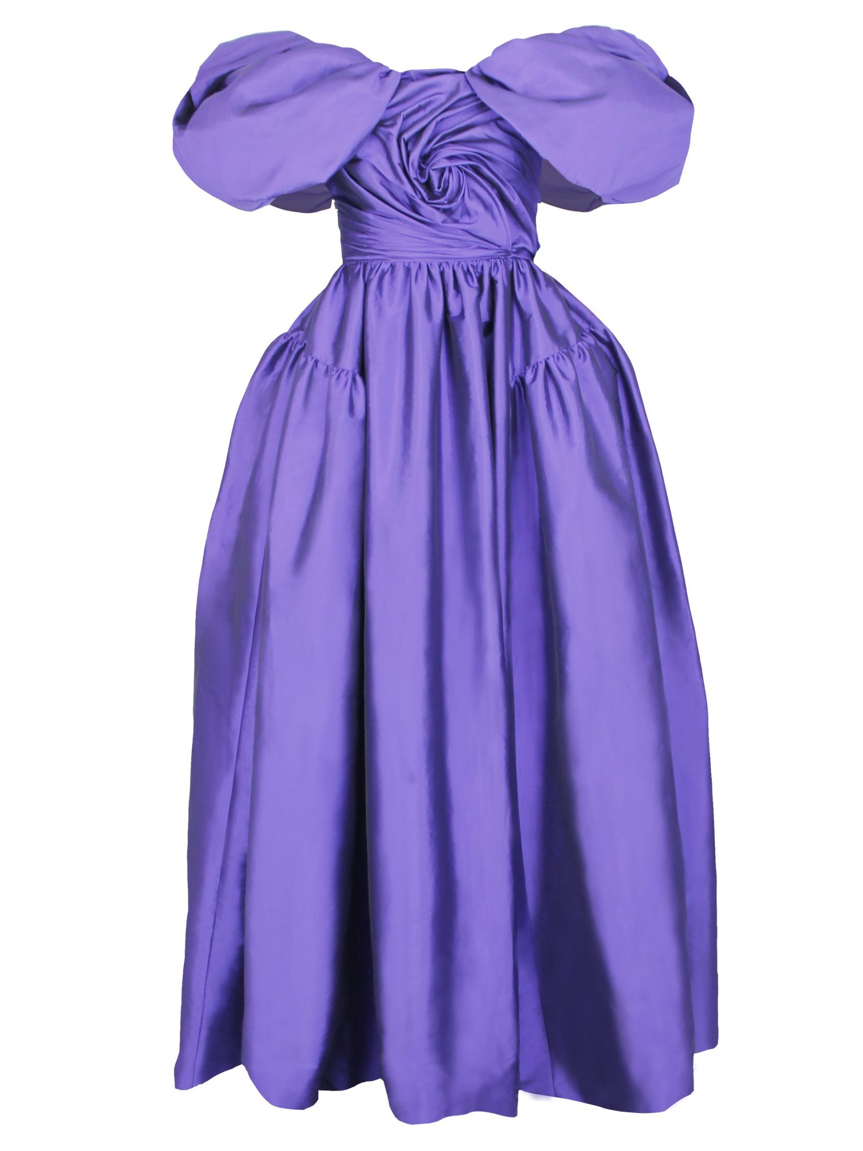 OLIVER TOLENTINO Purple Ayesha ball gown – Flying Solo NYC