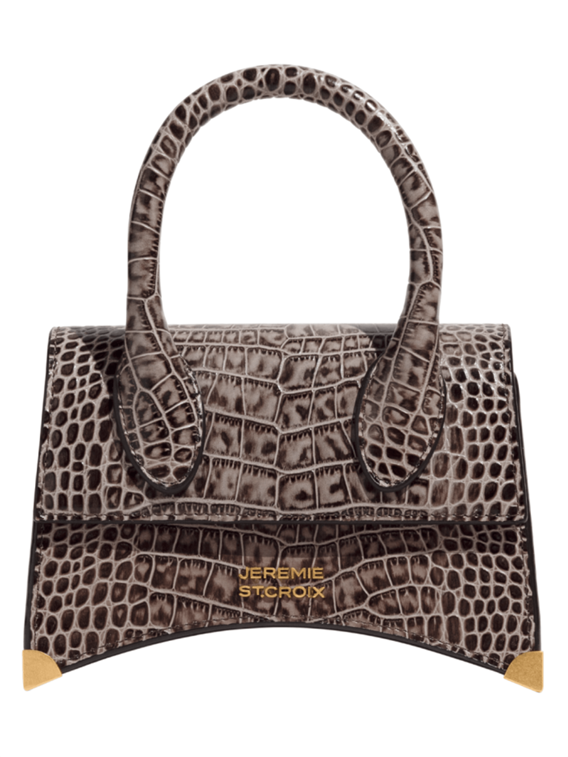 JEREMIE Brown Leather Small Crossbody – Flying Solo Paris