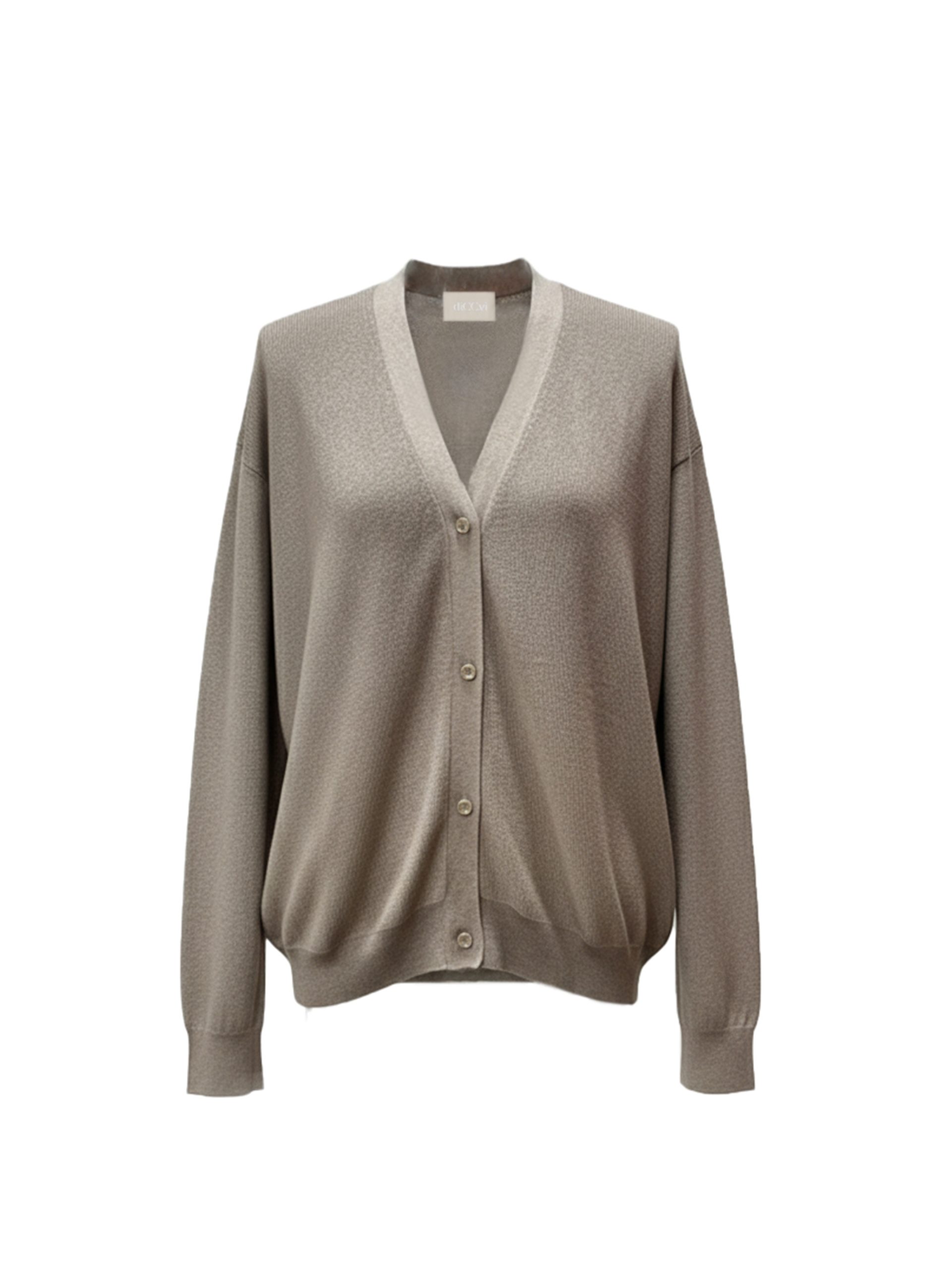 DCV Cashmere Tan/Beige Cardigans Hoodie/Sweatshirt/Sweater - Main Image